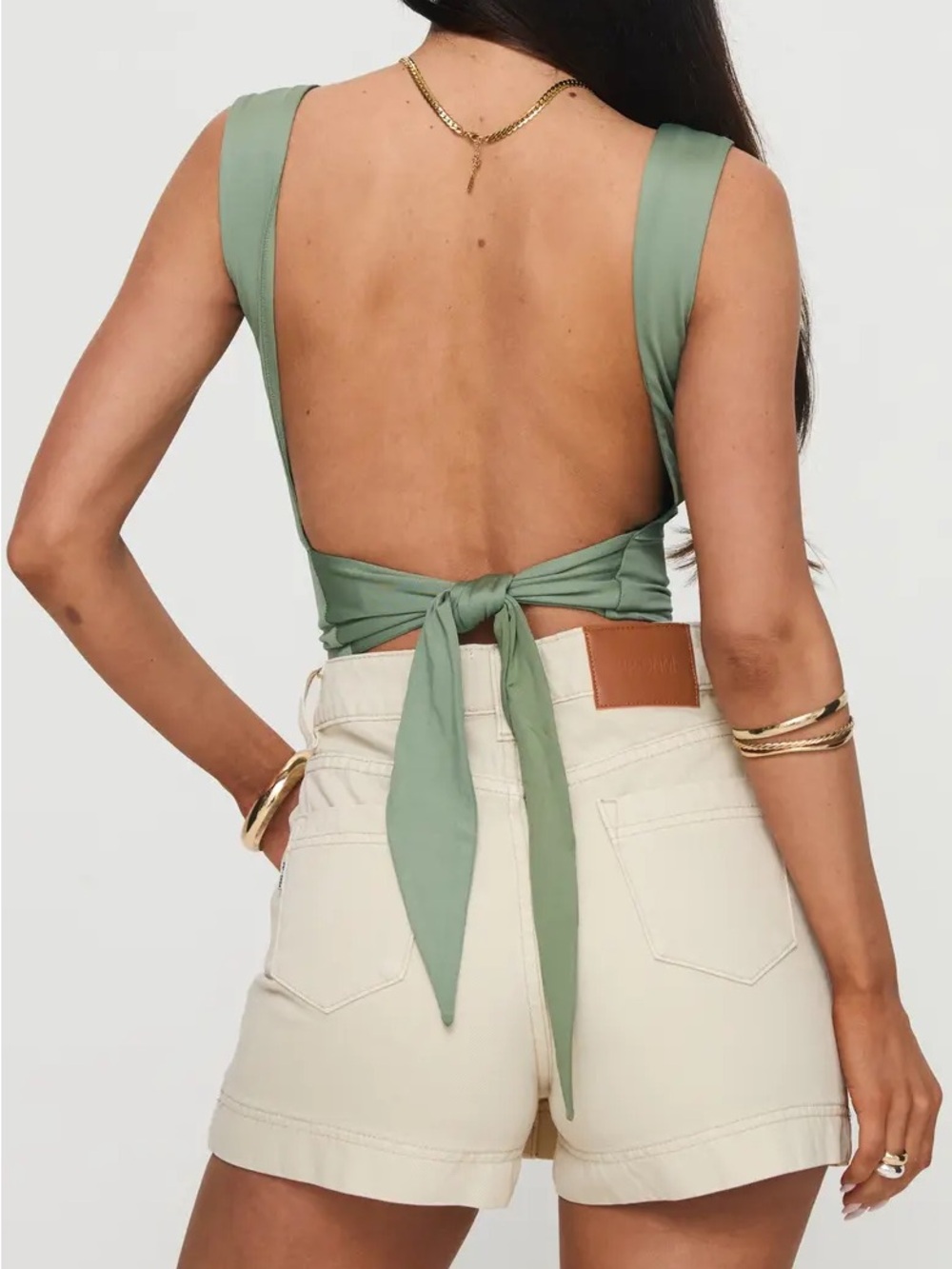 Isalis Backless Top